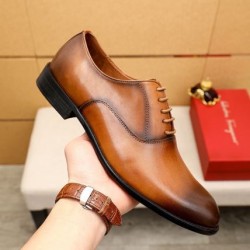 2025FW メンズ ビジネスシューズ FERRAGAMO サルヴァトーレ フェラガモ ギフト最適！期間限定の特別アイテム