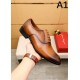 2025FW メンズ ビジネスシューズ FERRAGAMO サルヴァトーレ フェラガモ ギフト最適！期間限定の特別アイテム