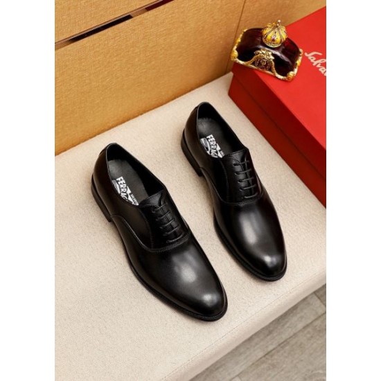 2025FW メンズ ビジネスシューズ FERRAGAMO サルヴァトーレ フェラガモ ギフト最適！期間限定の特別アイテム