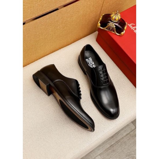 2025FW メンズ ビジネスシューズ FERRAGAMO サルヴァトーレ フェラガモ ギフト最適！期間限定の特別アイテム