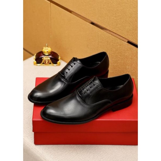 2025FW メンズ ビジネスシューズ FERRAGAMO サルヴァトーレ フェラガモ ギフト最適！期間限定の特別アイテム