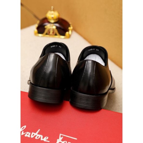 2025FW メンズ ビジネスシューズ FERRAGAMO サルヴァトーレ フェラガモ ギフト最適！期間限定の特別アイテム