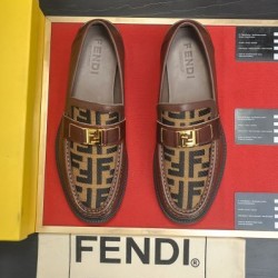 2025FW メンズ ビジネスシューズ FENDI フェンデイ セールで早い者勝ち！