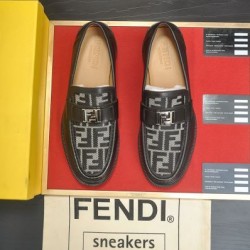 2025FW メンズ ビジネスシューズ FENDI フェンデイ セールで早い者勝ち！
