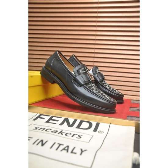 2025FW メンズ ビジネスシューズ FENDI フェンデイ セールで早い者勝ち！