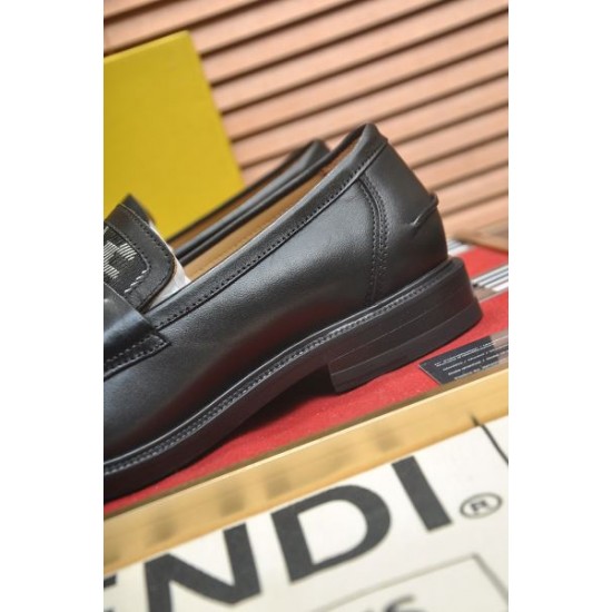 2025FW メンズ ビジネスシューズ FENDI フェンデイ セールで早い者勝ち！