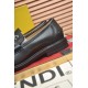 2025FW メンズ ビジネスシューズ FENDI フェンデイ セールで早い者勝ち！
