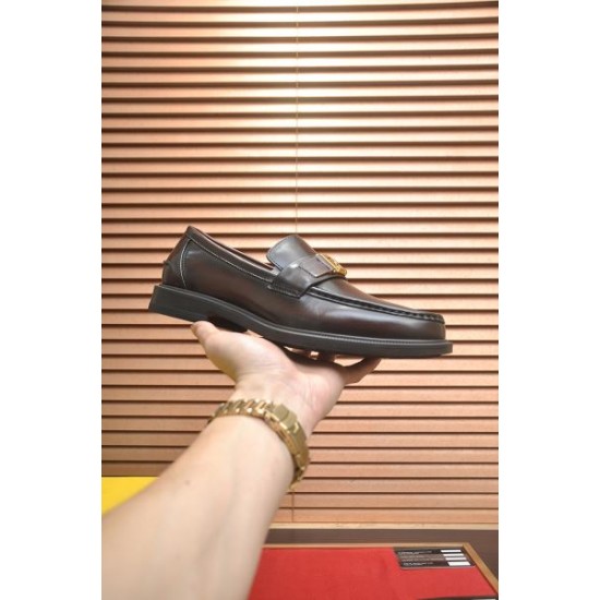 2025FW メンズ ビジネスシューズ FENDI フェンデイ 新作限定版プリントで差をつける