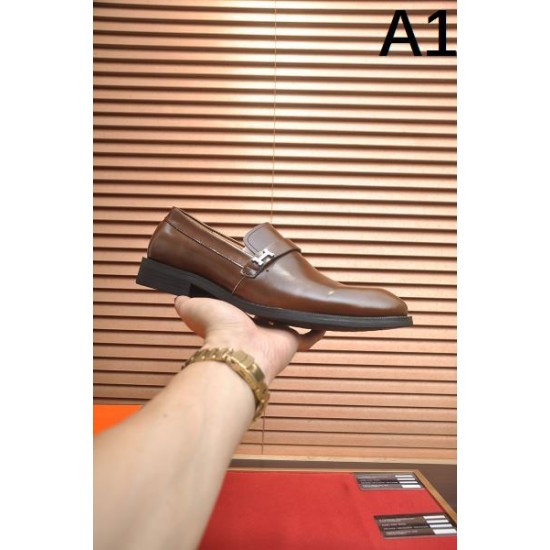 2025FW メンズ ビジネスシューズ HERMES エルメス 限定発売の冬季新作