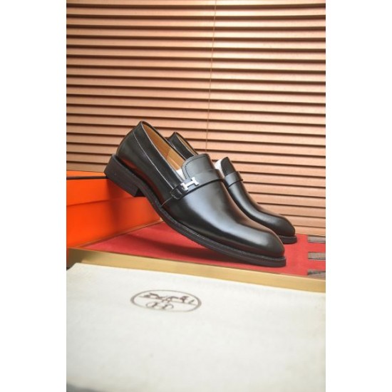 2025FW メンズ ビジネスシューズ HERMES エルメス 限定発売の冬季新作