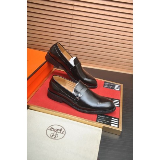 2025FW メンズ ビジネスシューズ HERMES エルメス 限定発売の冬季新作