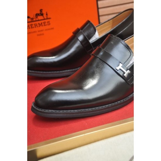 2025FW メンズ ビジネスシューズ HERMES エルメス 限定発売の冬季新作