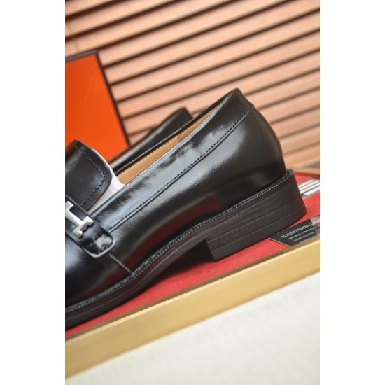 2025FW メンズ ビジネスシューズ HERMES エルメス 限定発売の冬季新作