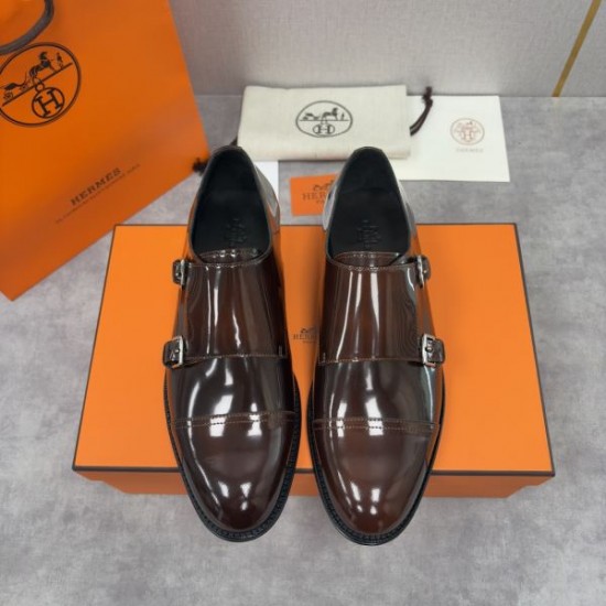 2025FW メンズ ビジネスシューズ HERMES エルメス 大切な方への贈り物に最適