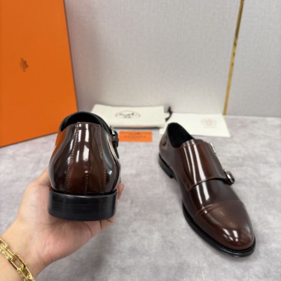 2025FW メンズ ビジネスシューズ HERMES エルメス 大切な方への贈り物に最適