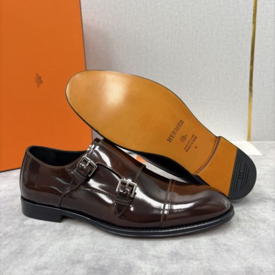 2025FW メンズ ビジネスシューズ HERMES エルメス 大切な方への贈り物に最適